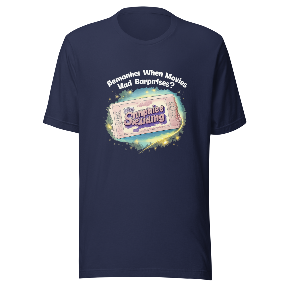 Remember When Movies Had Surprises? Nostalgia Tee - Image 4