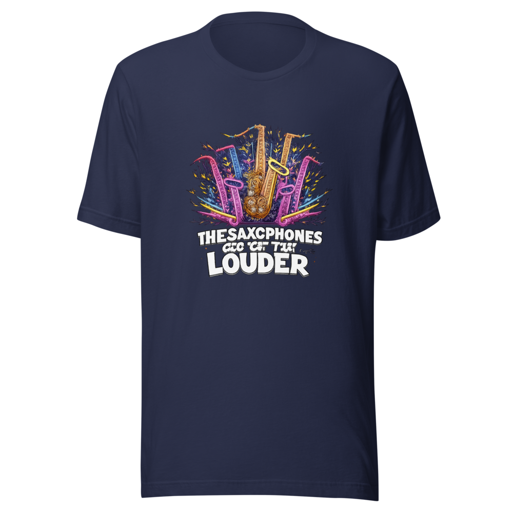 The Saxophones Are Getting Louder Tee - Image 4