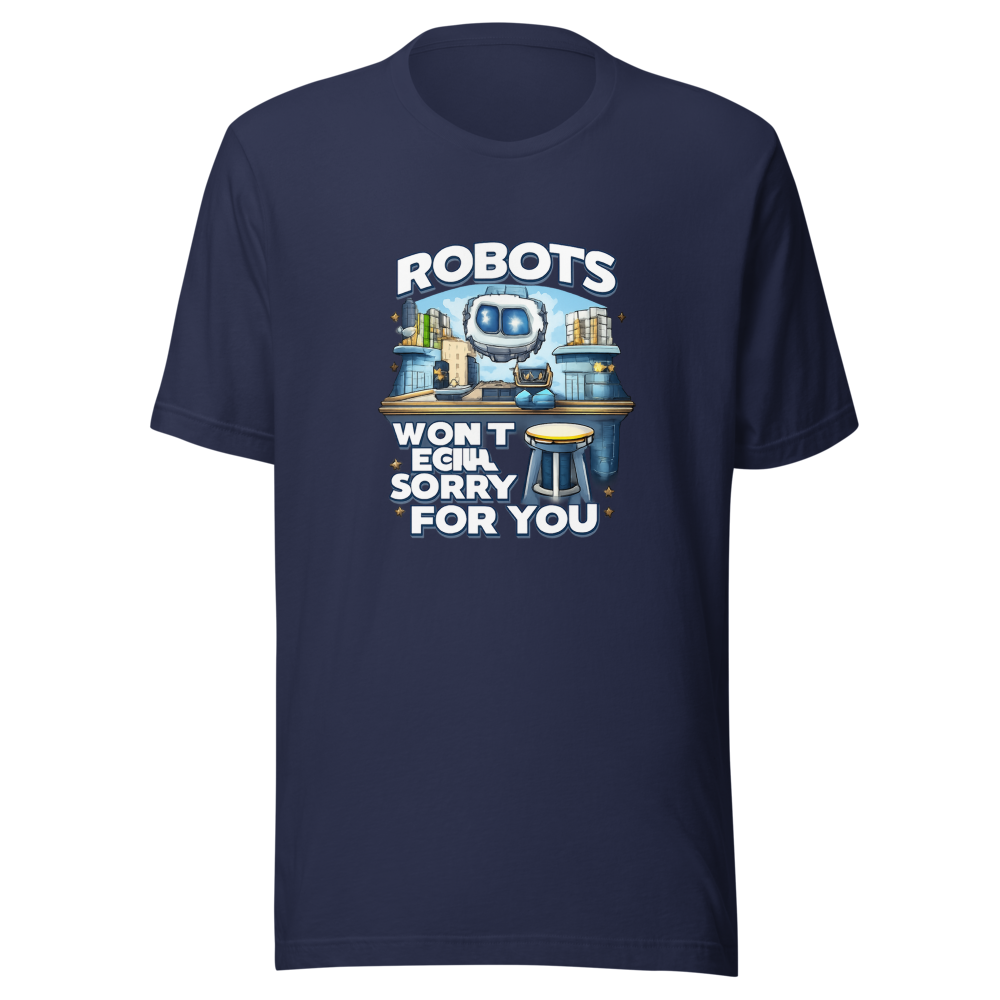 Robot Bartender Meme Shirt: No Tab Taboo - Image 4