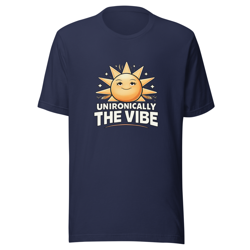Unironically The Vibe T-Shirt - Image 4