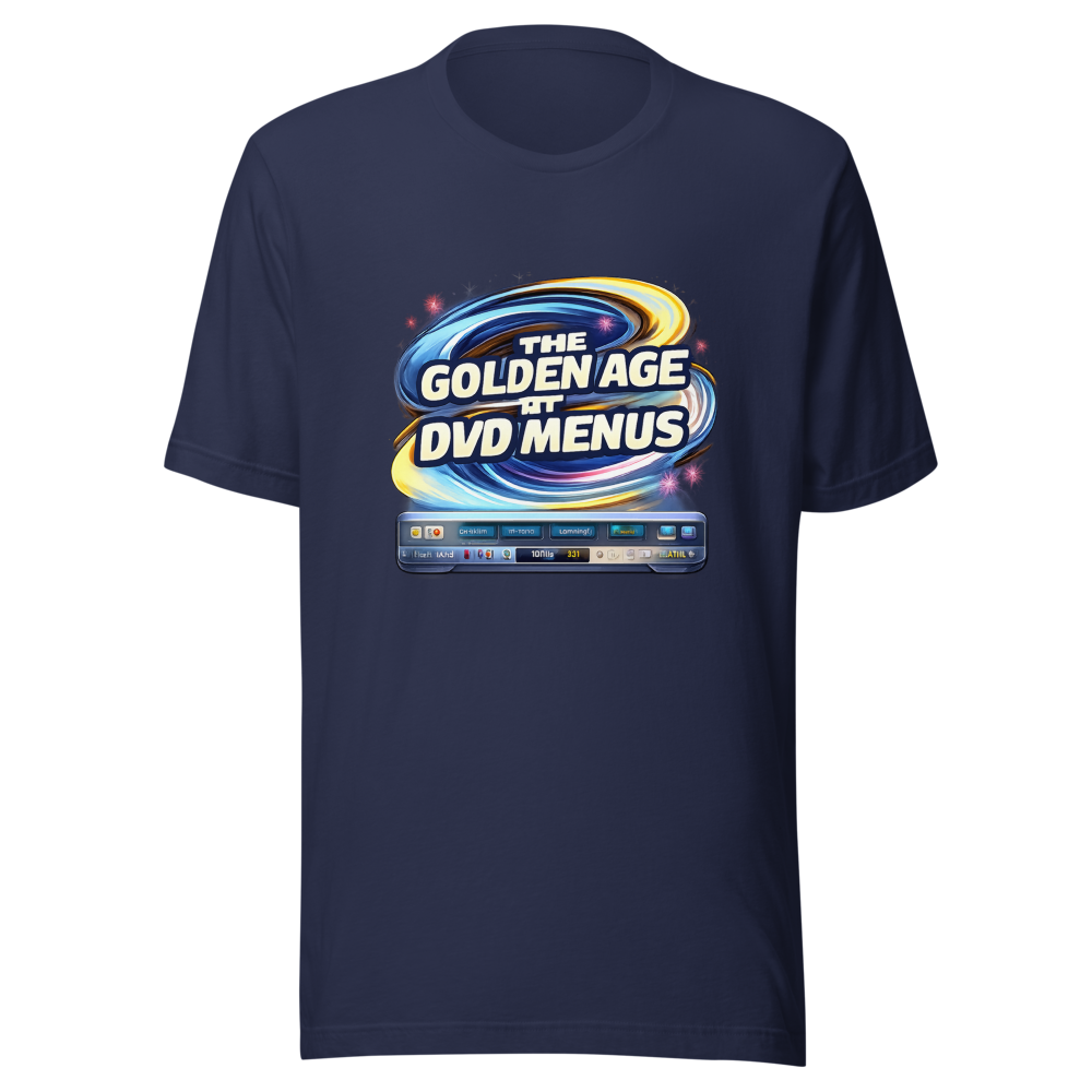 Golden Age DVD Menu Nostalgia T-Shirt - Image 4
