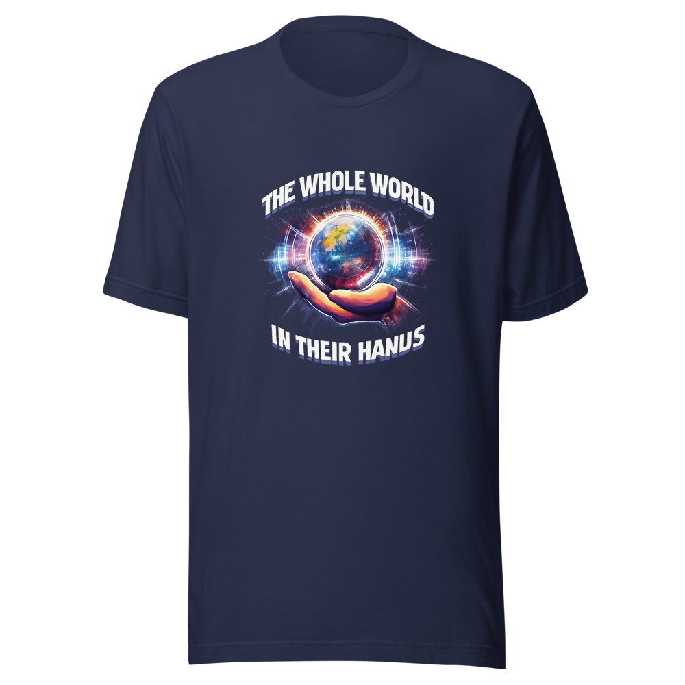 Whole World In Their Hands Dropped Tee - Image 4