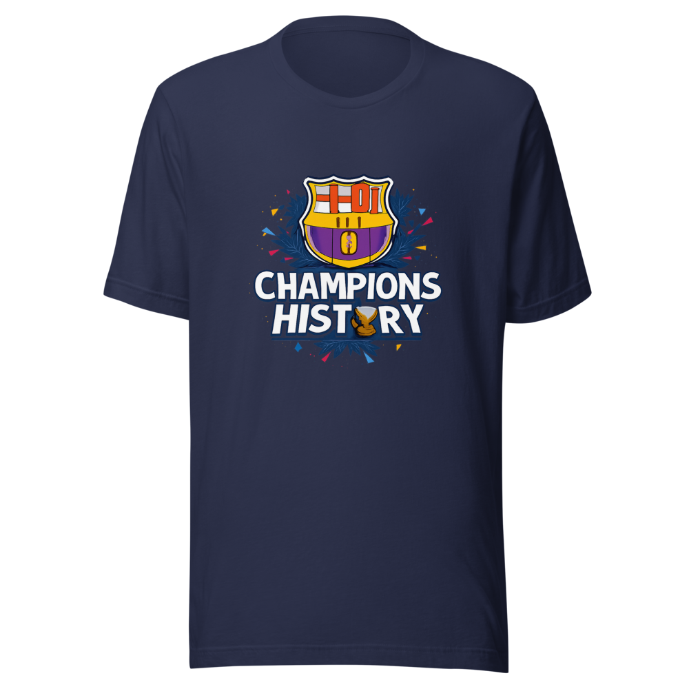 FC Barcelona Champions History T-Shirt - Image 4