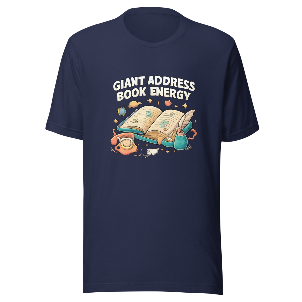 Vintage Phone Book Vibes Funny Nostalgia T-Shirt - Image 4