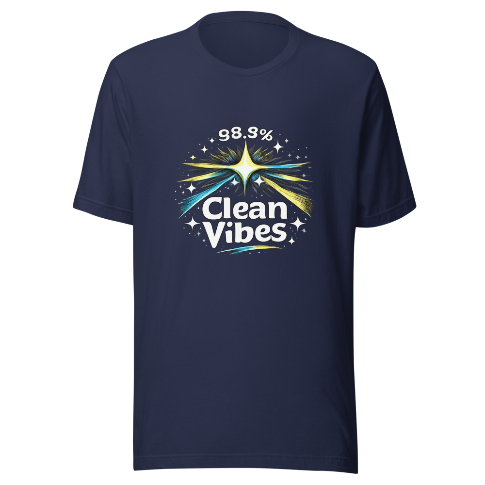 Sparkle & Shine: 99.9% Clean Vibes Tee - Image 4