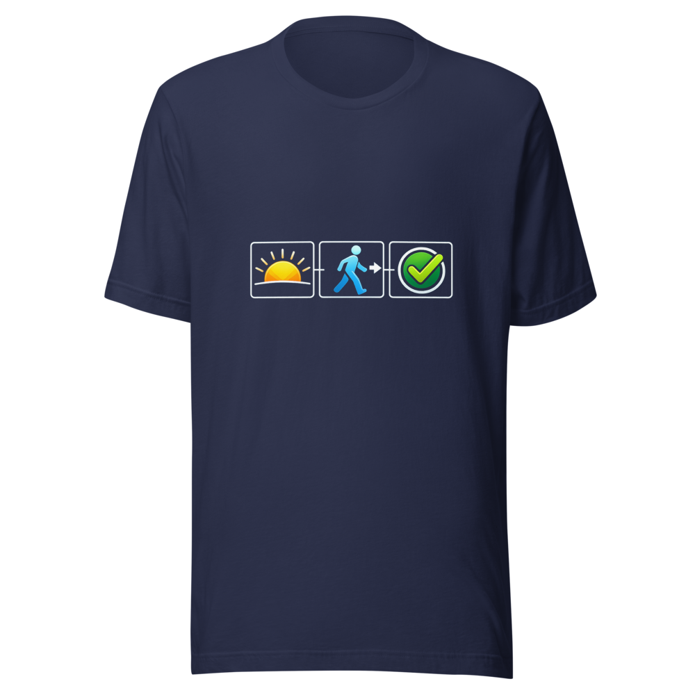 Story in 3 Pics Viral Tweet T-Shirt - Image 4