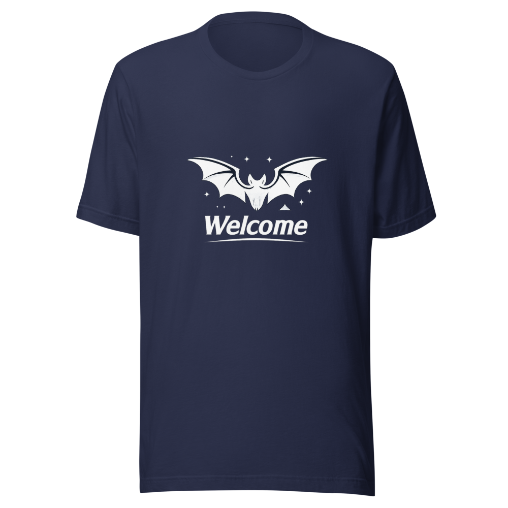 Welcome to the Night Bat T-Shirt - Image 4