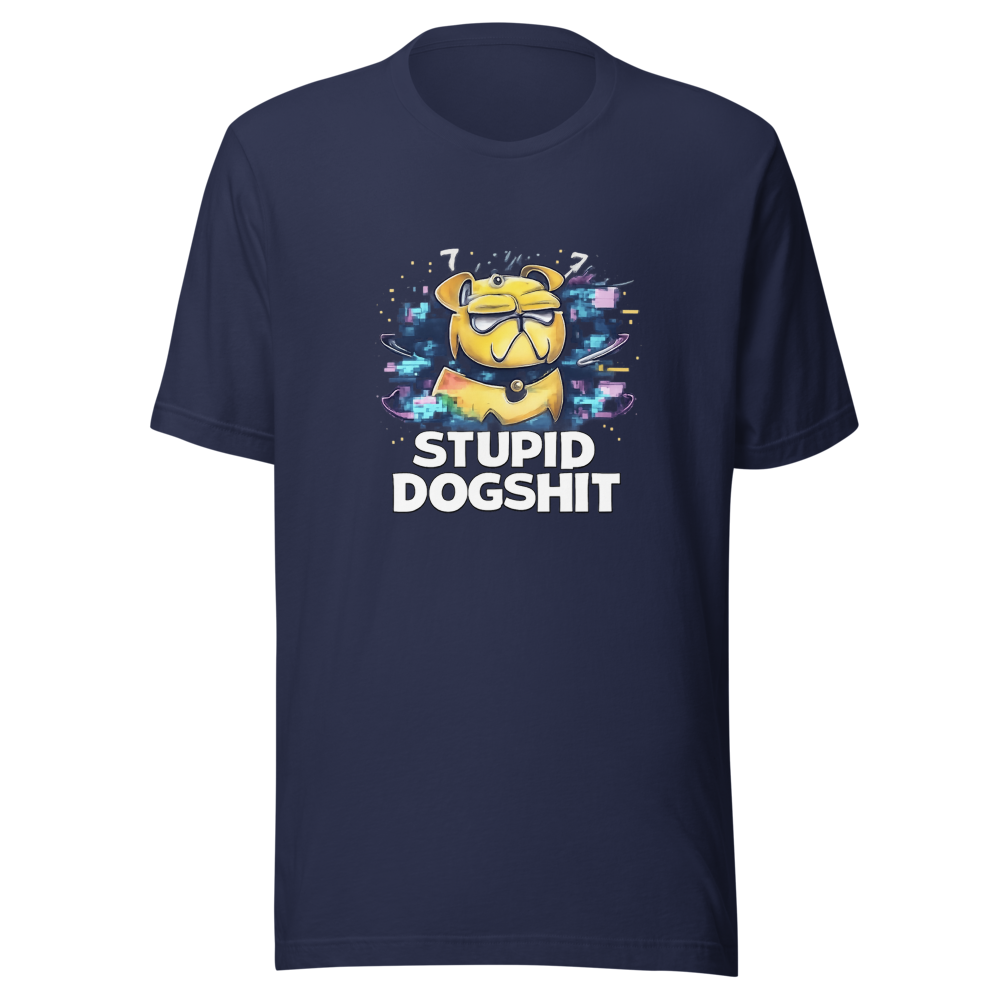 Seth Rogen: AI Slop is Stupid Dogshit T-Shirt - Image 4