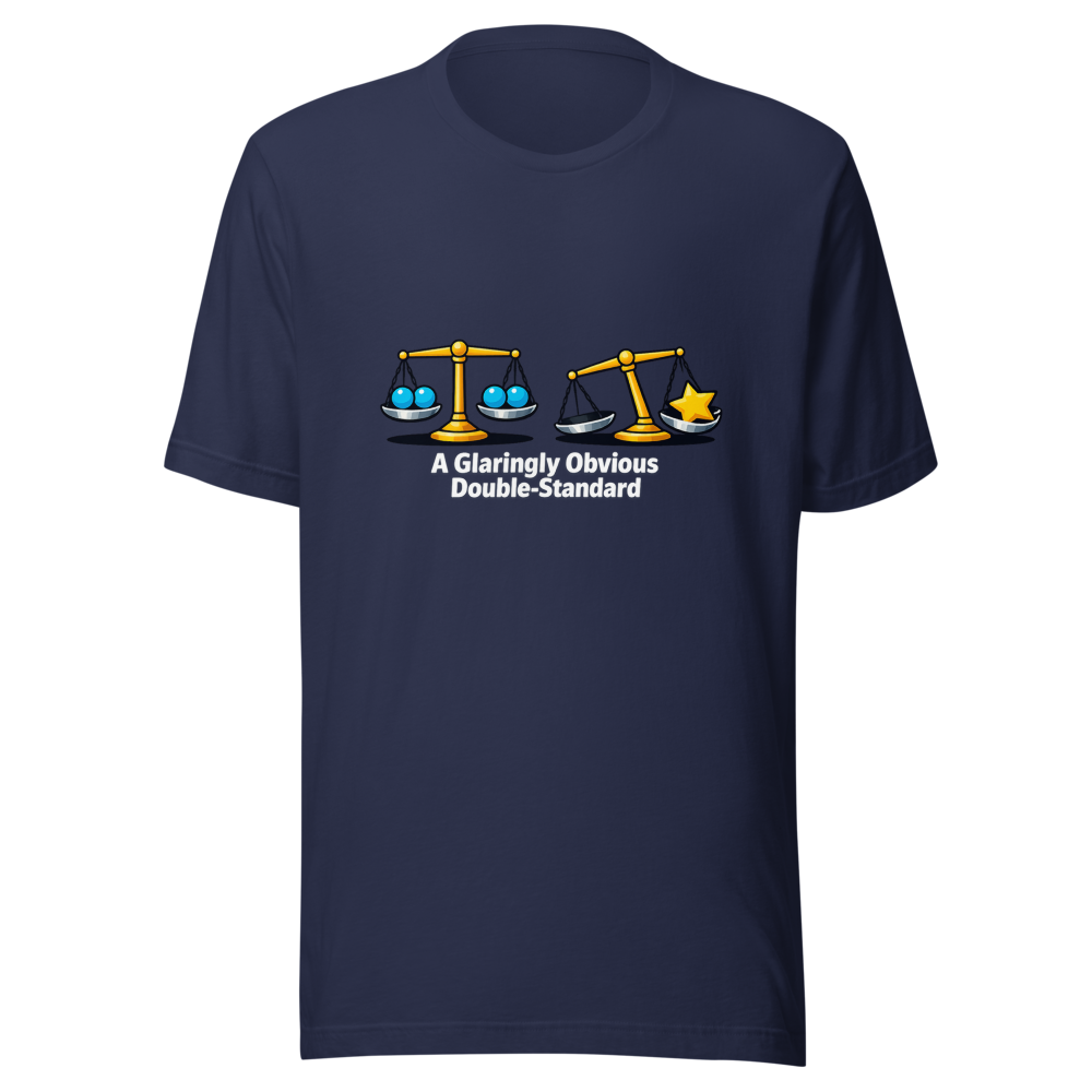 Obvious Double Standard Tee - Image 4