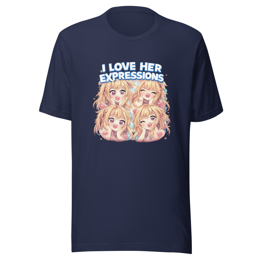Viral Tweet "I Love Her Expressions" Graphic Tee - Image 4