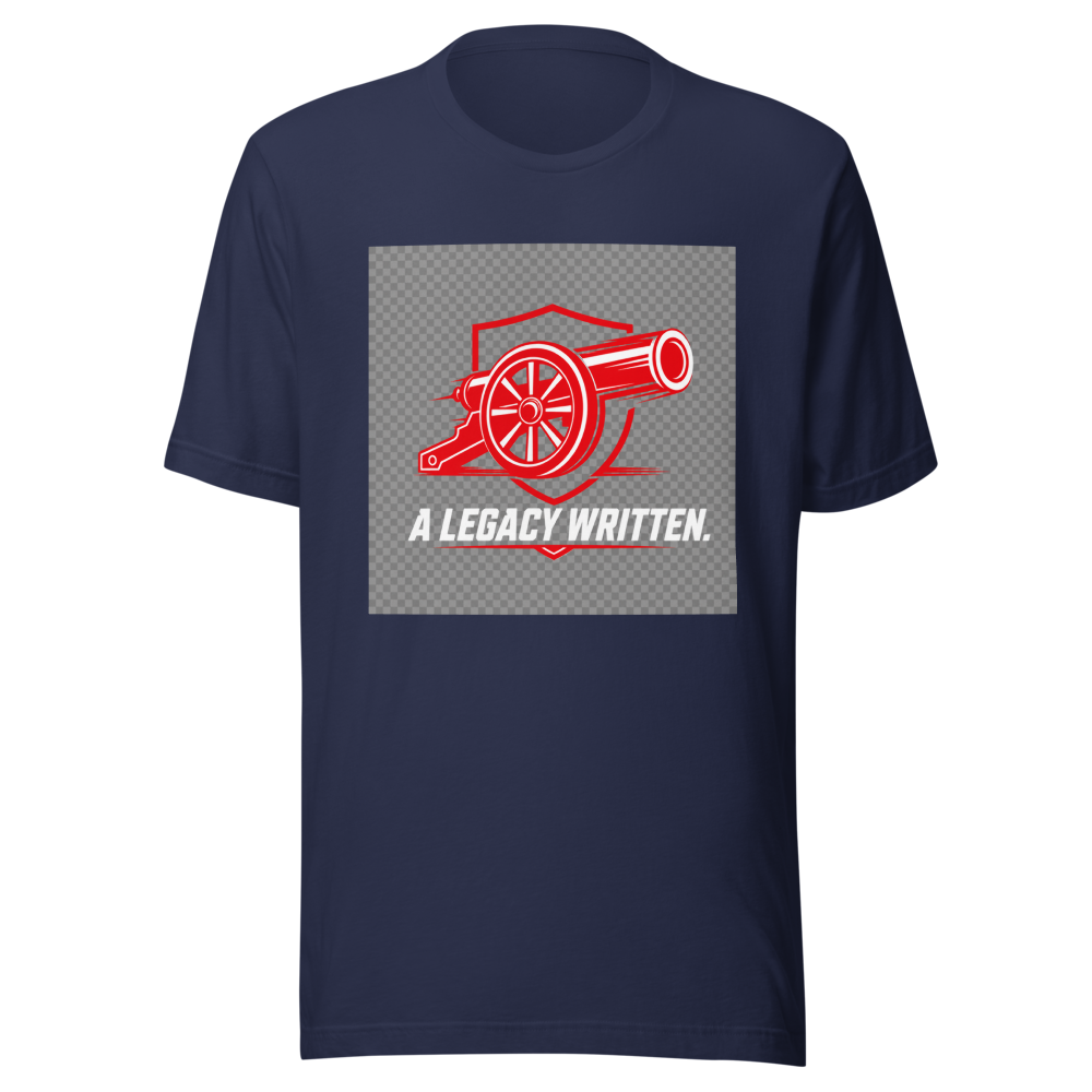 Arsenal A Legacy Written T-Shirt - Image 4