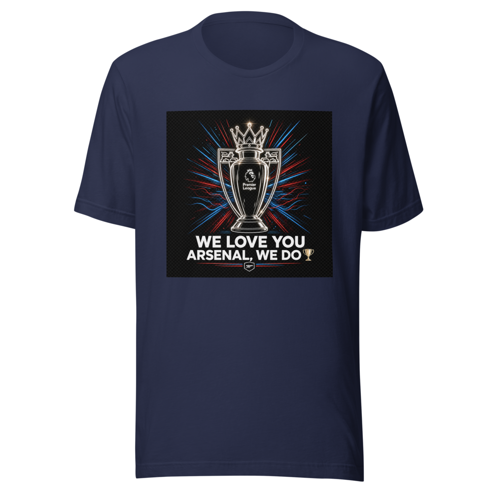 Arsenal We Love You Trophy Tee - Image 4
