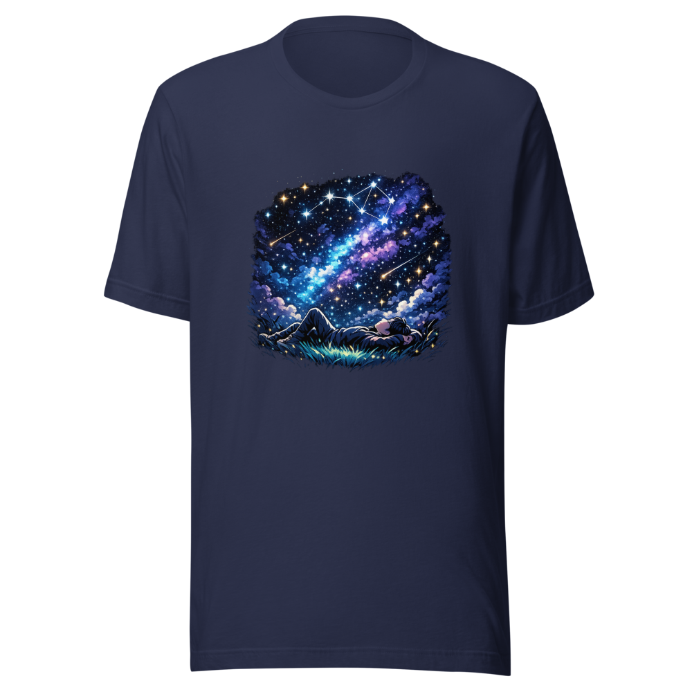 Look Up! Celestial Vibes Constellation T-Shirt - Image 4