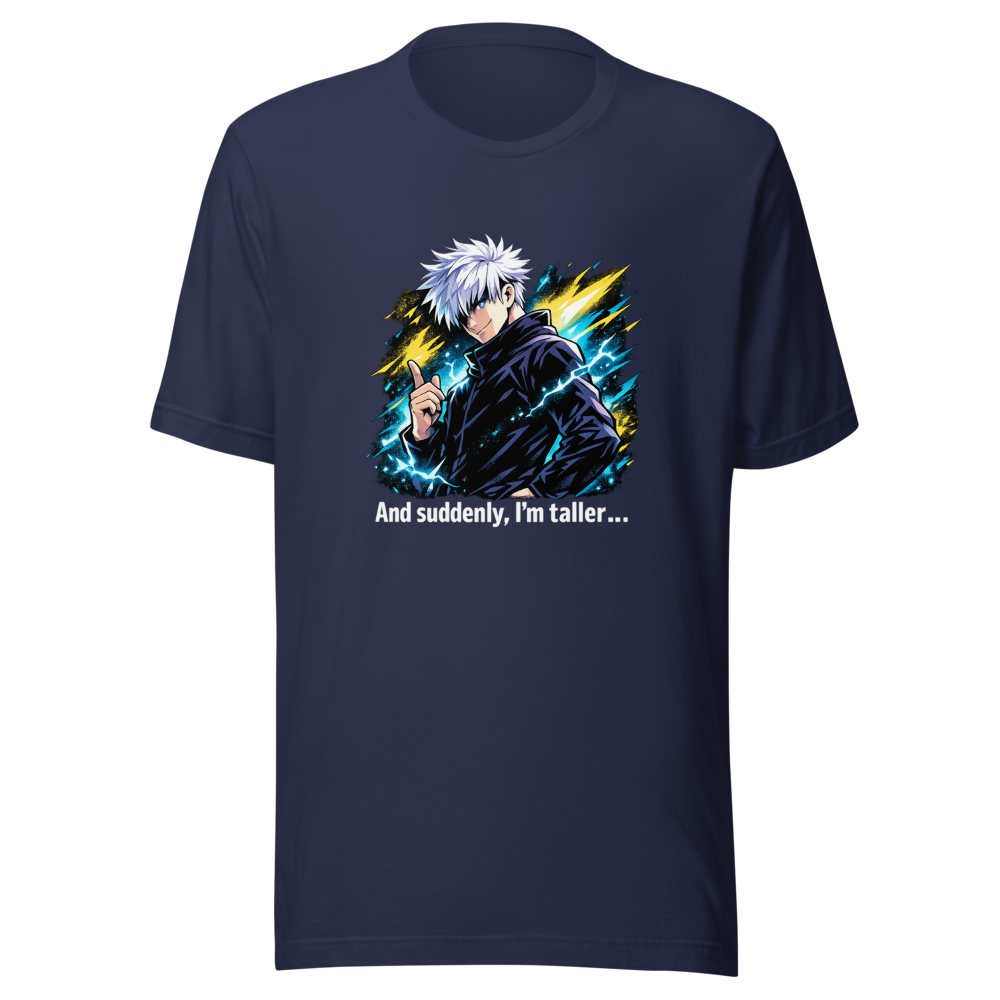 Gojo Satoru I'm Taller Now JJK Anime Tee - Image 4