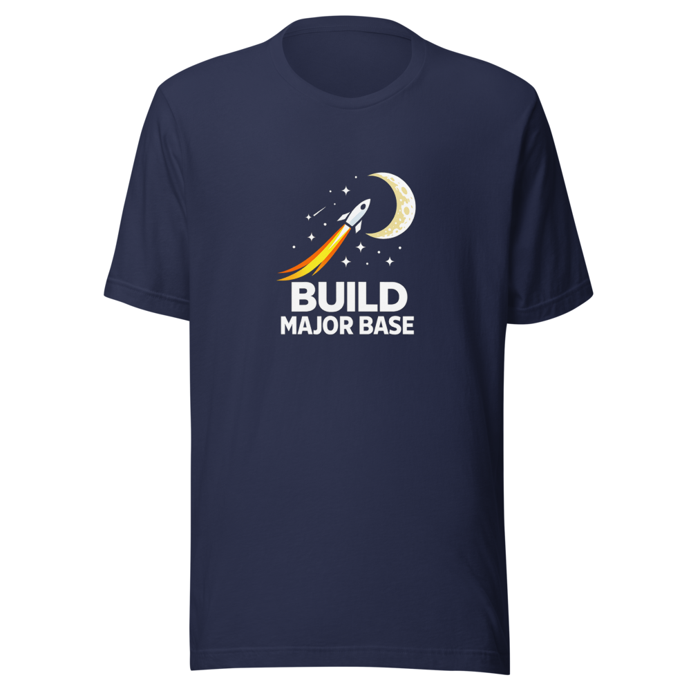 Moon Base Builder Tee: Build Major Moon Base - Image 4