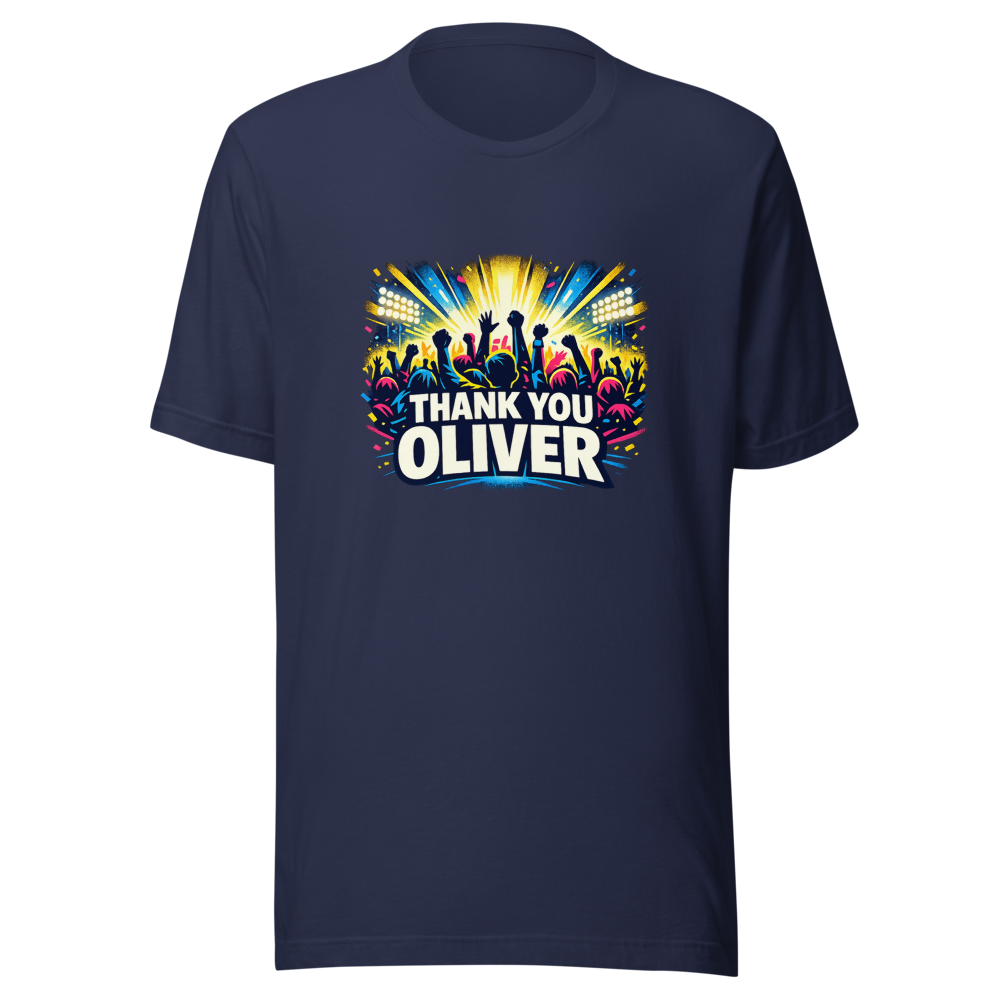Thank You Oliver Crystal Palace Fan Tee - Image 4