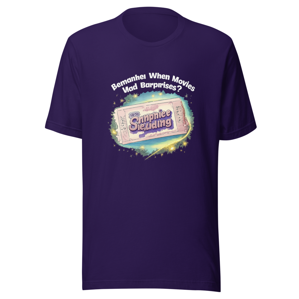Remember When Movies Had Surprises? Nostalgia Tee - Image 3