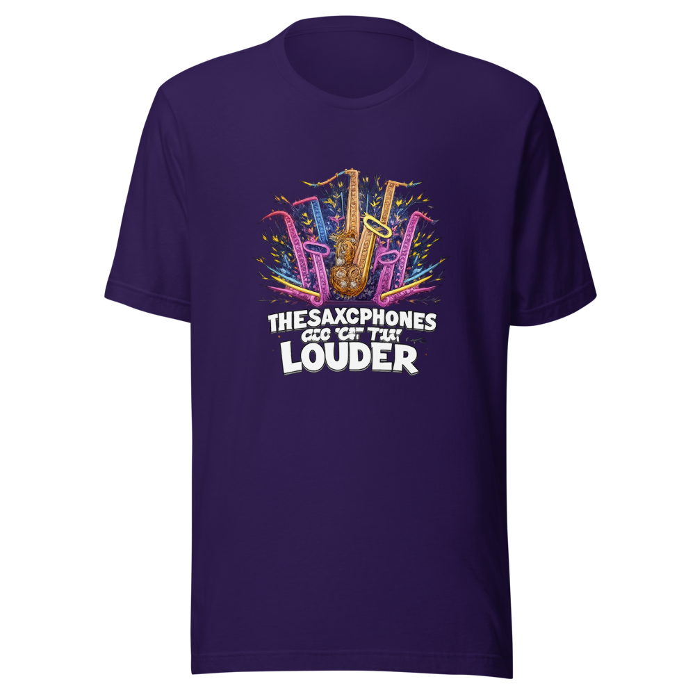 The Saxophones Are Getting Louder Tee - Image 3