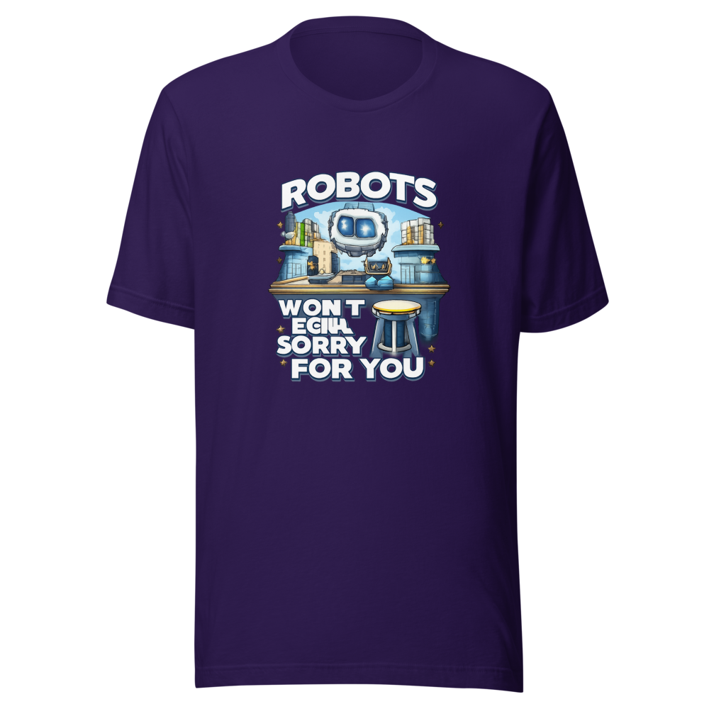 Robot Bartender Meme Shirt: No Tab Taboo - Image 3