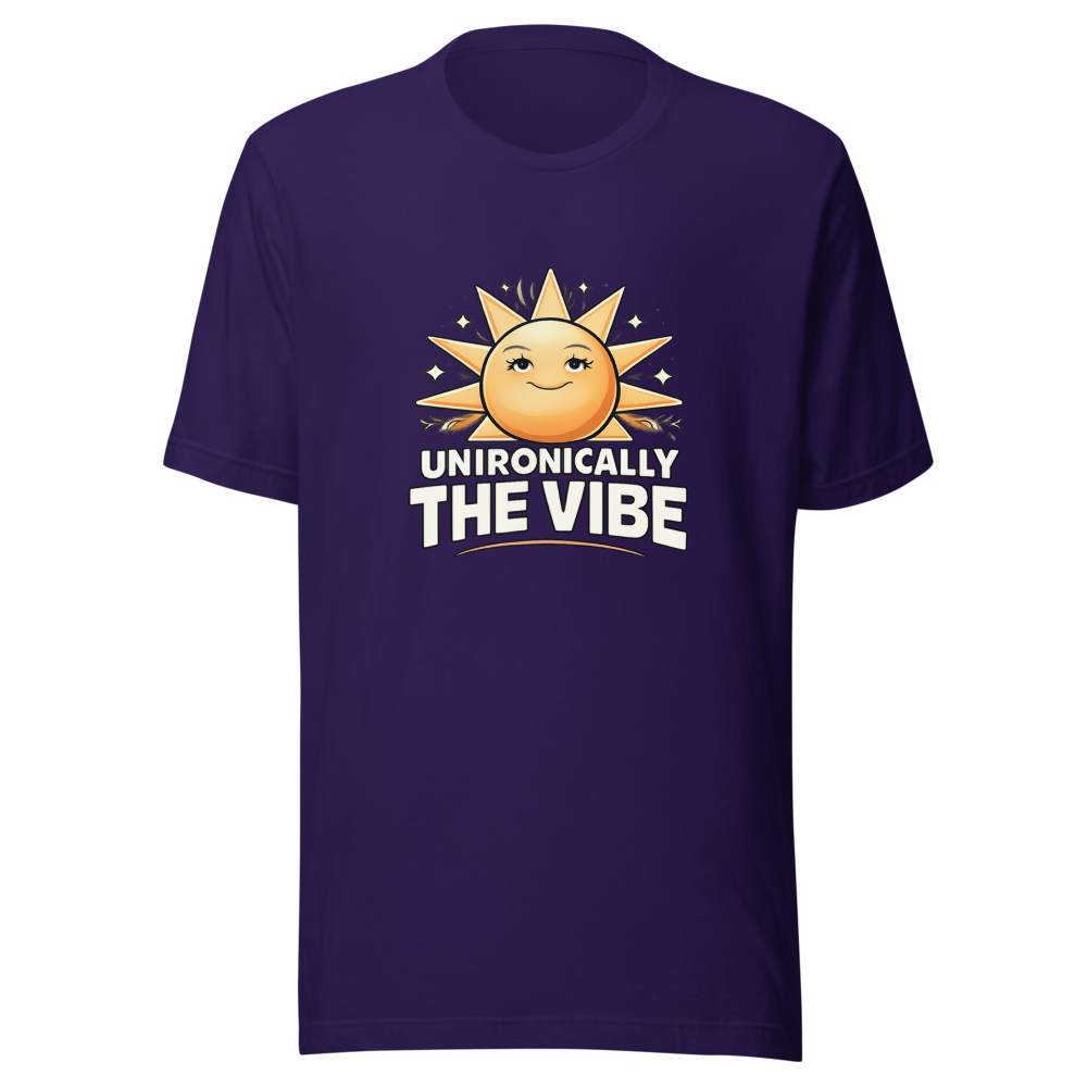 Unironically The Vibe T-Shirt - Image 3