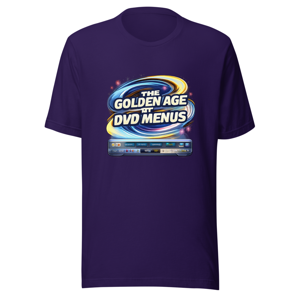 Golden Age DVD Menu Nostalgia T-Shirt - Image 3