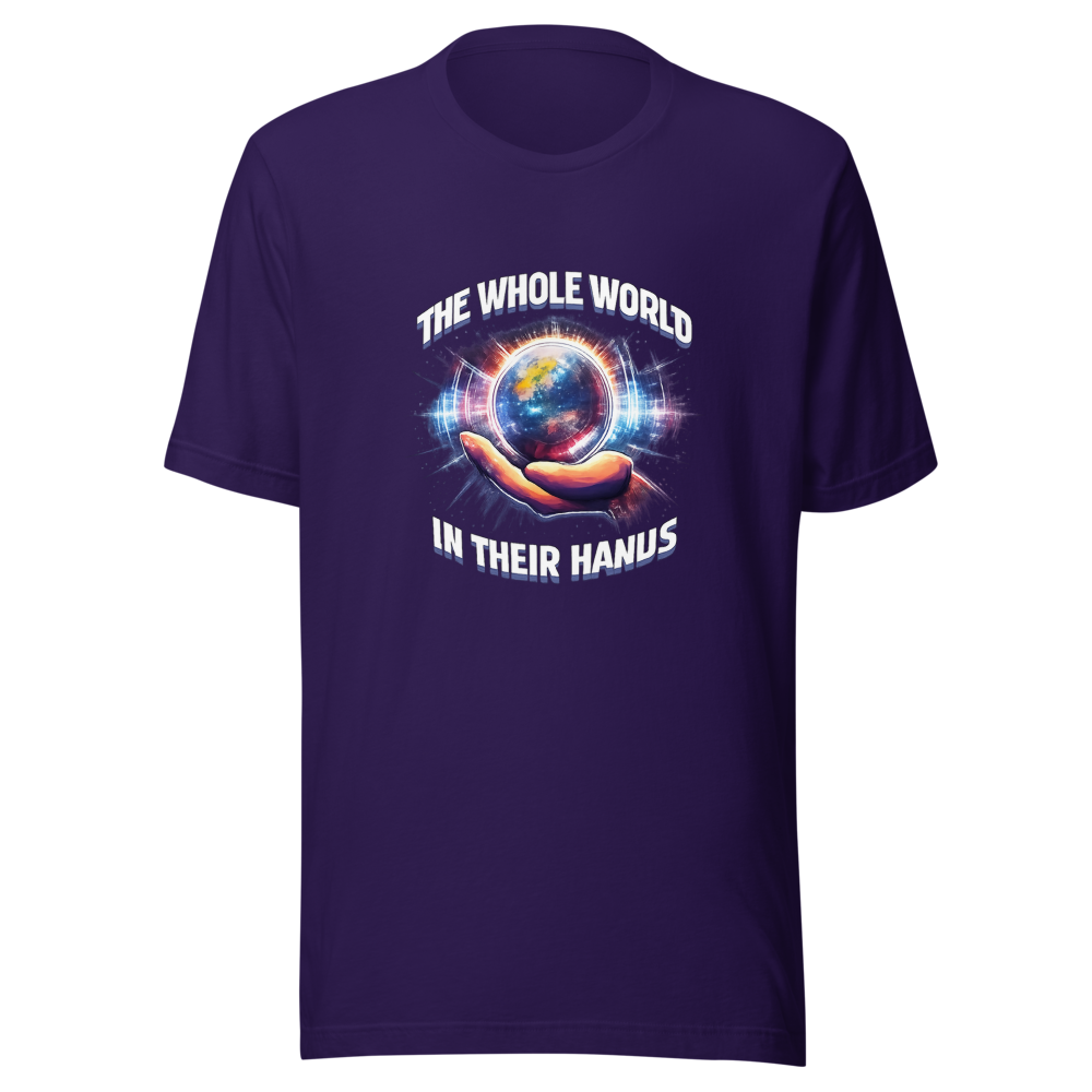 Whole World In Their Hands Dropped Tee - Image 3