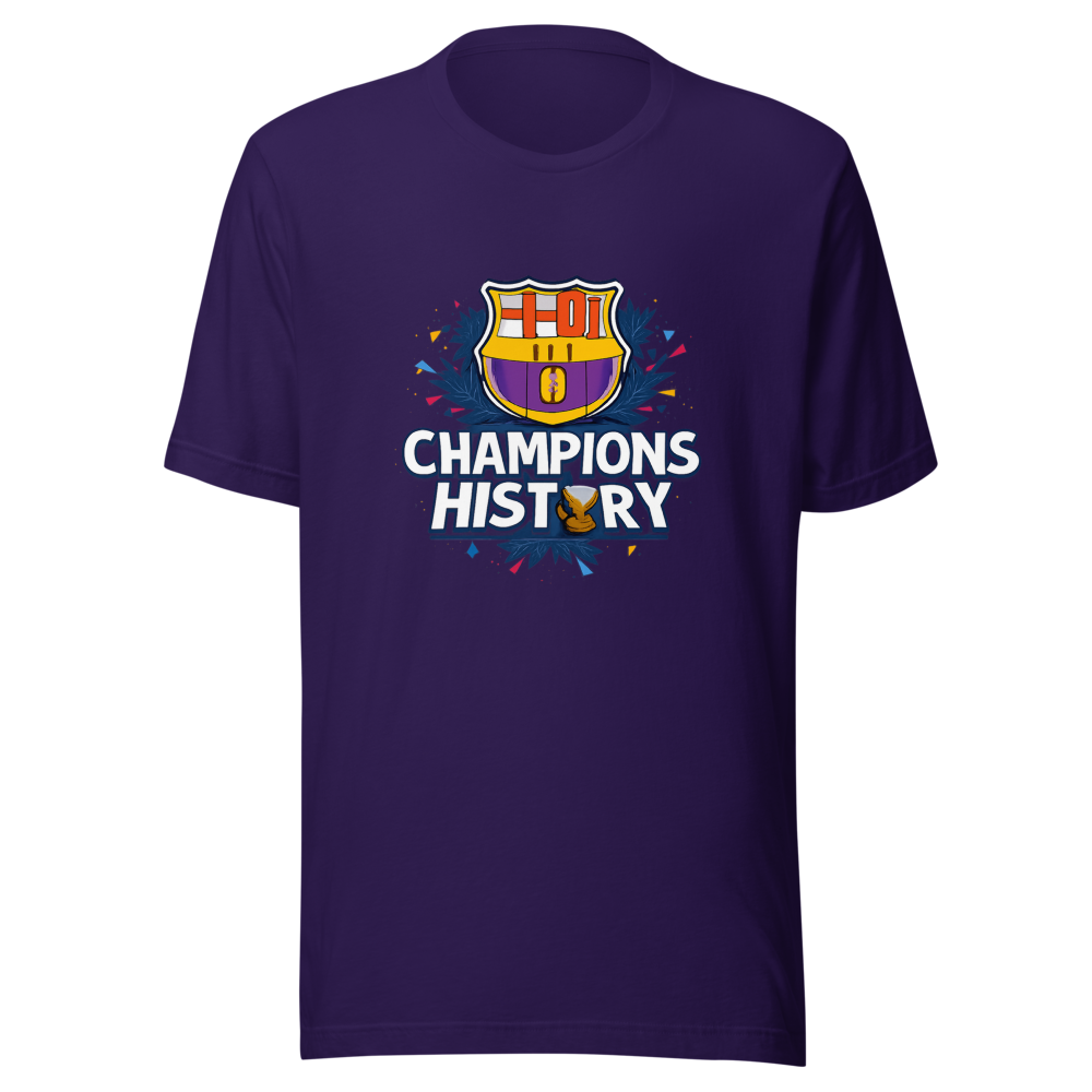 FC Barcelona Champions History T-Shirt - Image 3