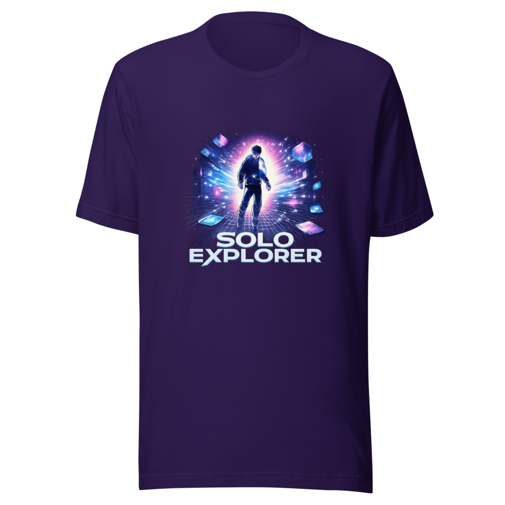 Solo Explorer App Vibes Tee - Image 3