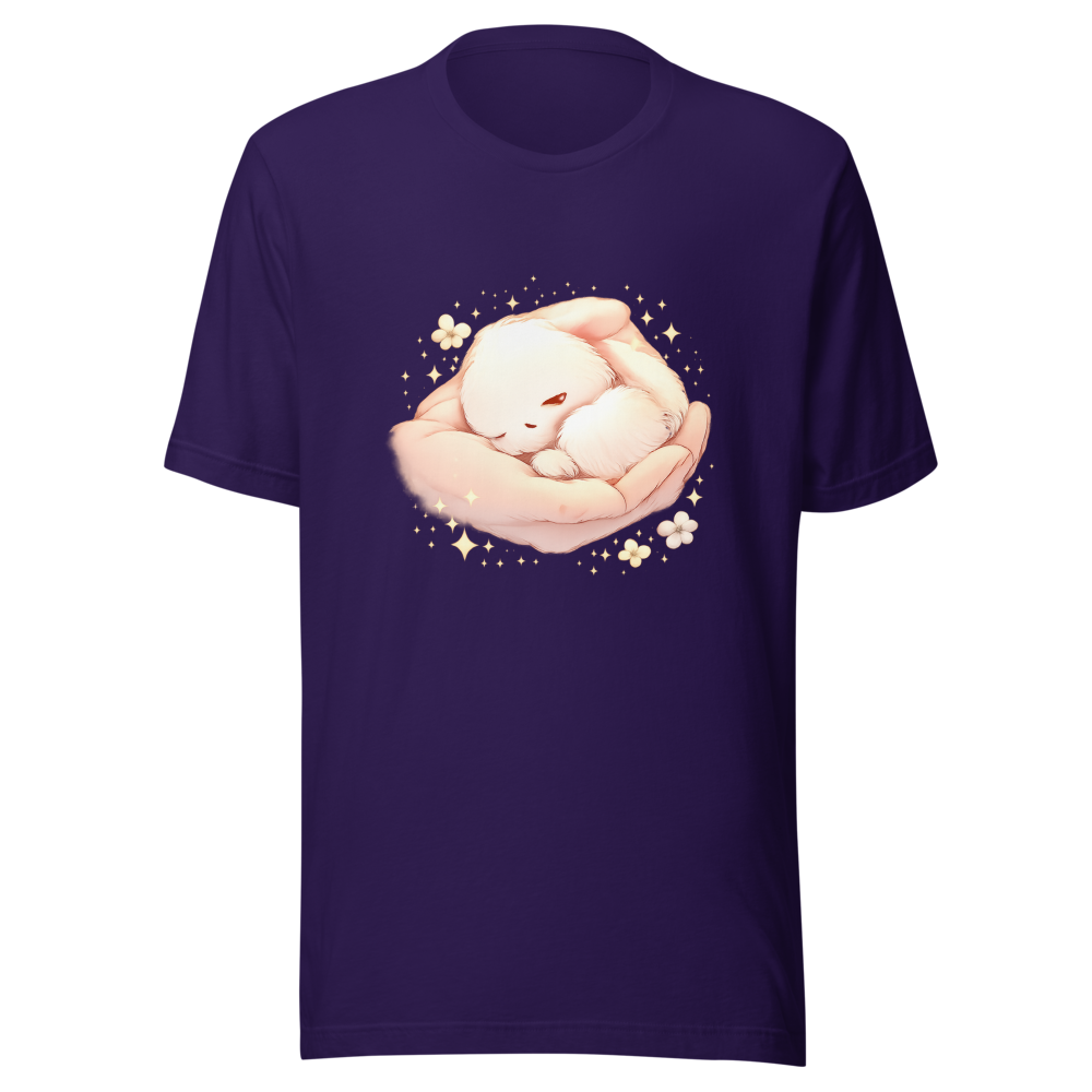 Warmth of Being Safe Cute Animal Comfort T-Shirt - Image 3