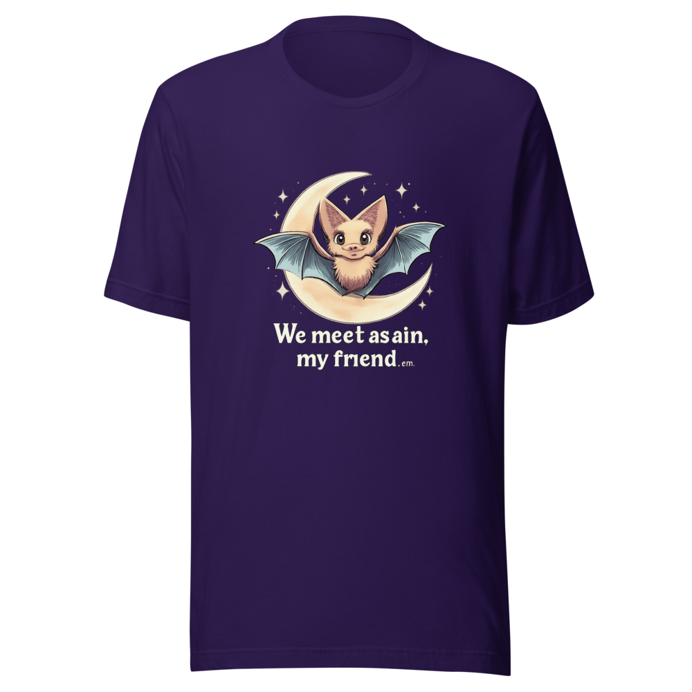 We Meet Again Bat Friend T-Shirt - Image 3
