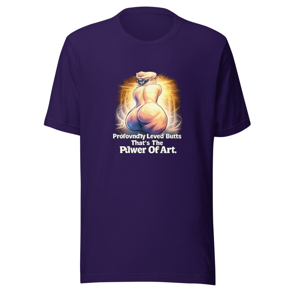 Profound Art Lover Butt Appreciation T-Shirt - Image 3