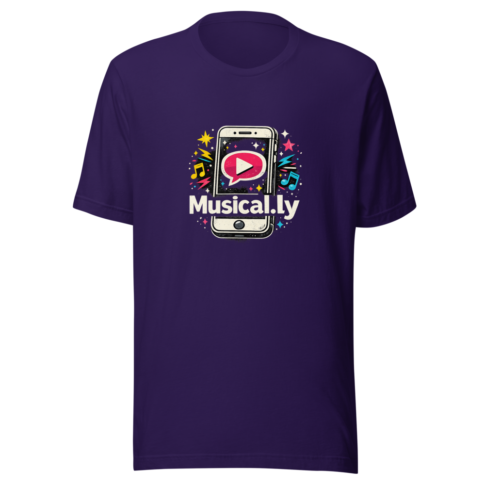 Musical.ly Vibes Tee: Throwback Nostalgia - Image 3