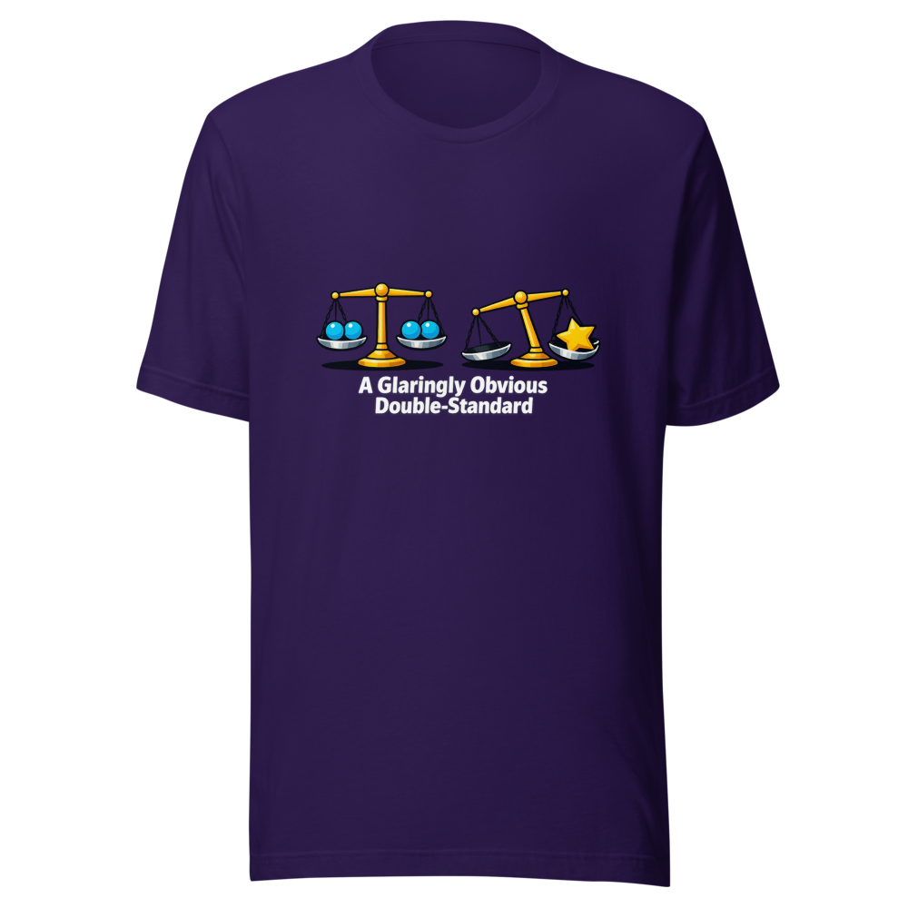 Obvious Double Standard Tee - Image 3