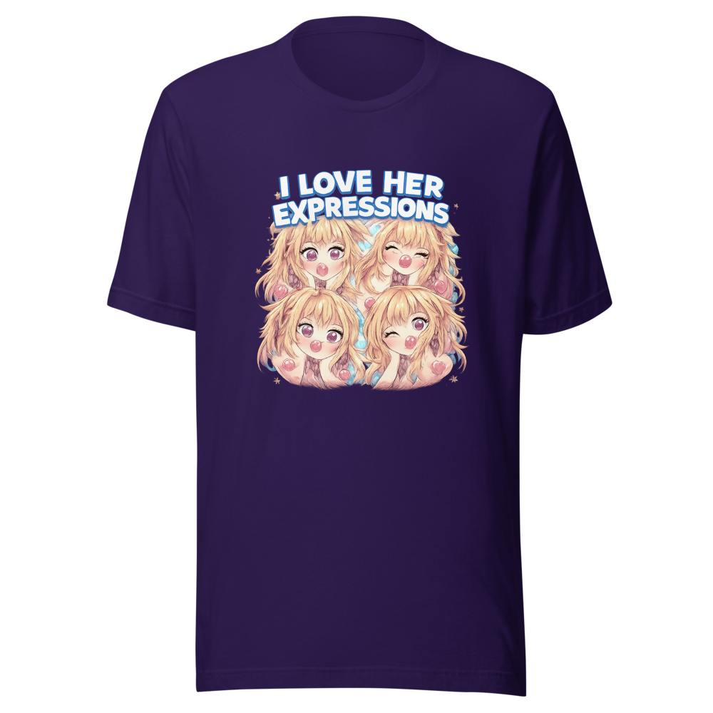 Viral Tweet "I Love Her Expressions" Graphic Tee - Image 3