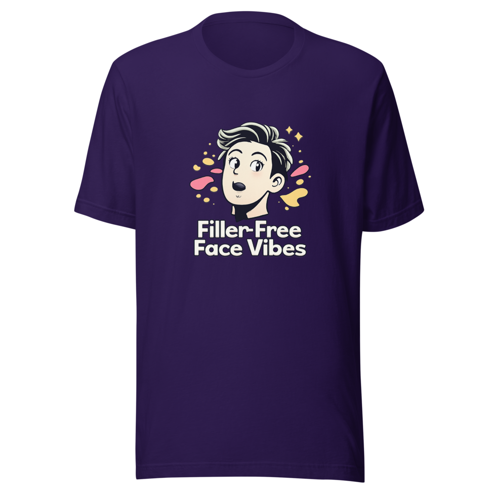 Filler-Free Face Vibes Tee - Image 3