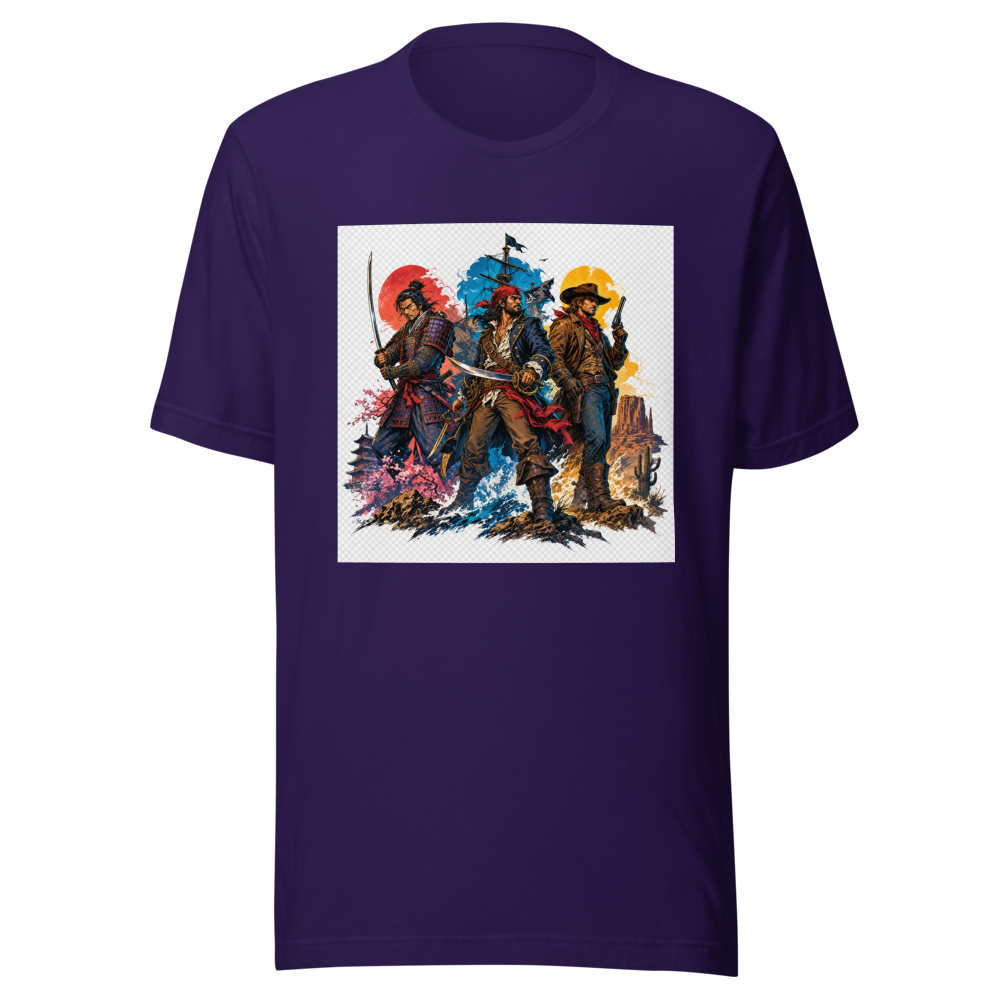 Samurai Pirates Cowboys: The Same Time Era Tee - Image 3