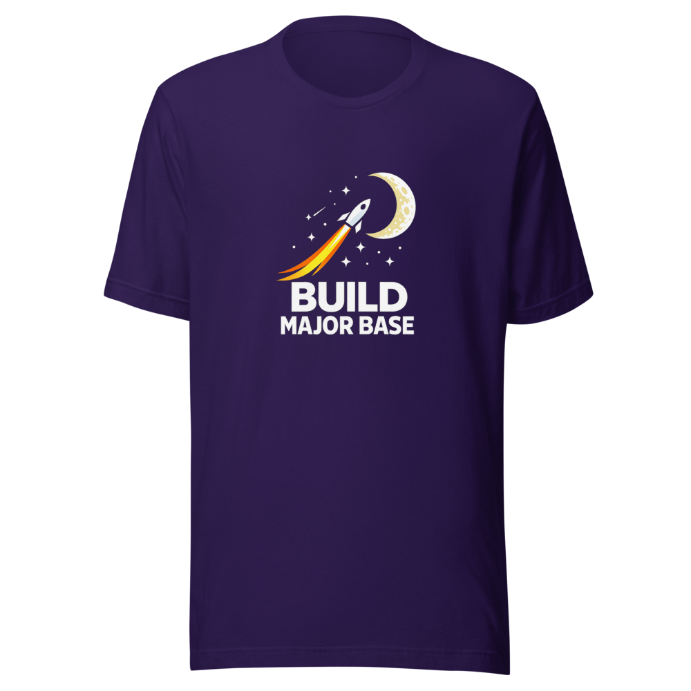 Moon Base Builder Tee: Build Major Moon Base - Image 3