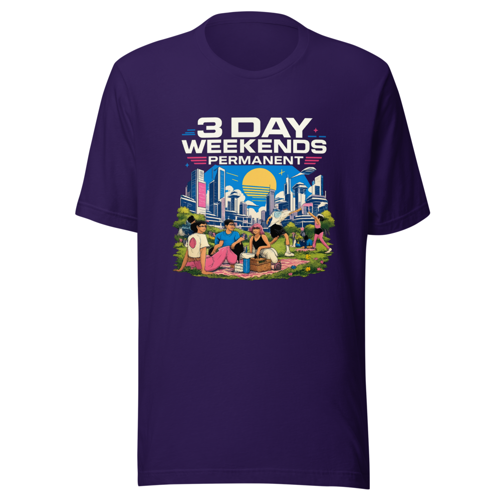 3 Day Weekend Forever T-Shirt - Image 3