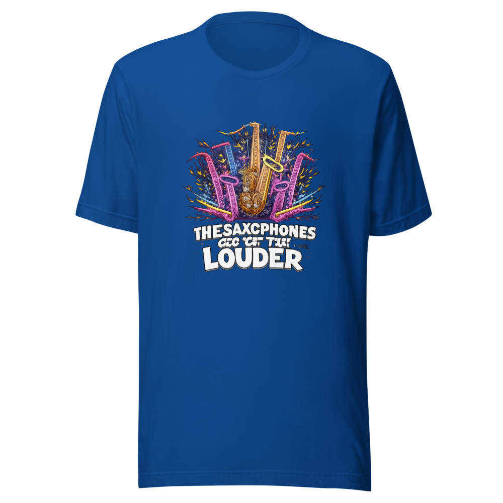 The Saxophones Are Getting Louder Tee - Image 8
