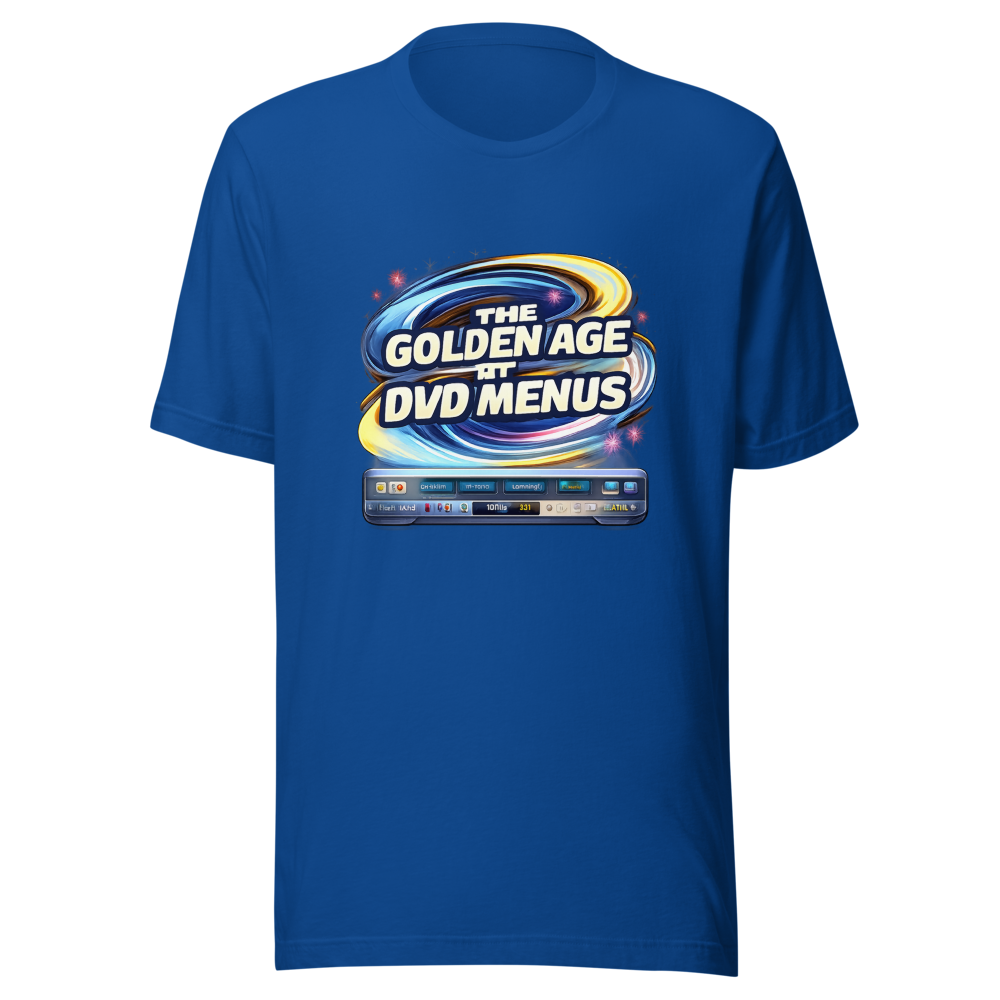 Golden Age DVD Menu Nostalgia T-Shirt - Image 8