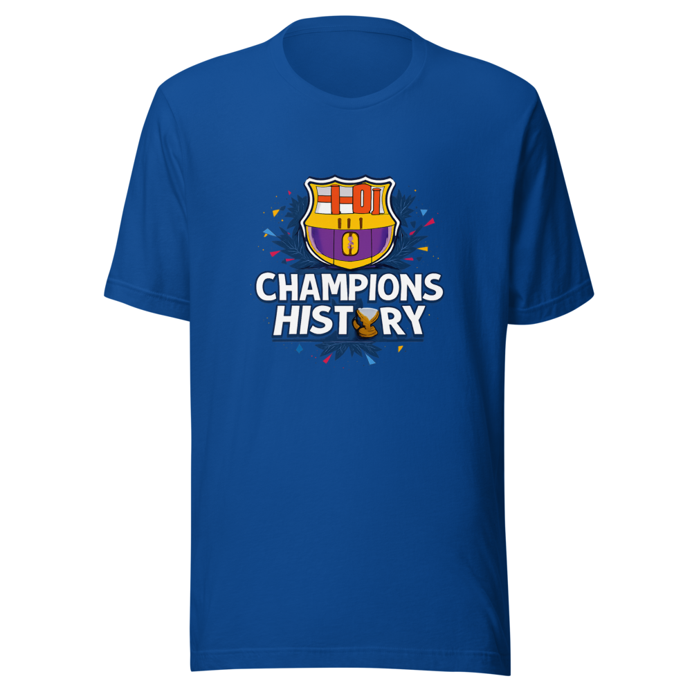 FC Barcelona Champions History T-Shirt - Image 8