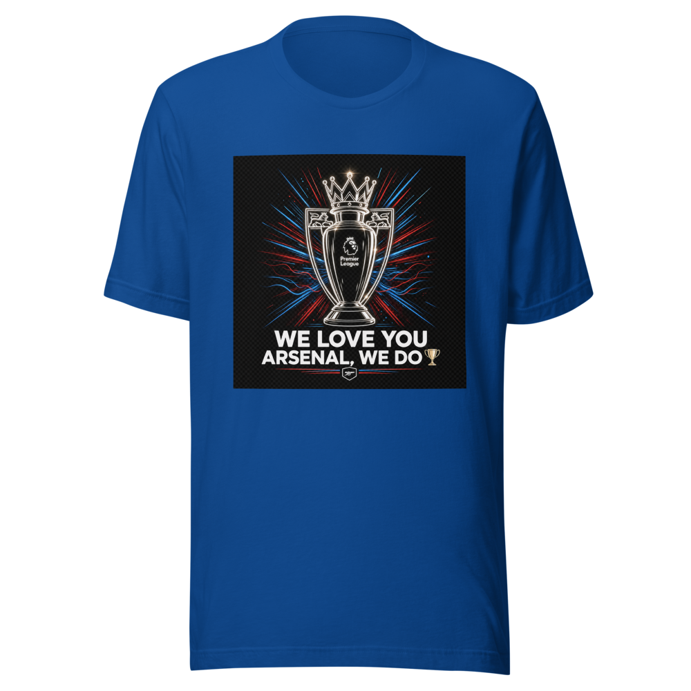 Arsenal We Love You Trophy Tee - Image 8