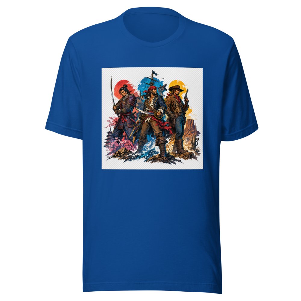 Samurai Pirates Cowboys: The Same Time Era Tee - Image 8