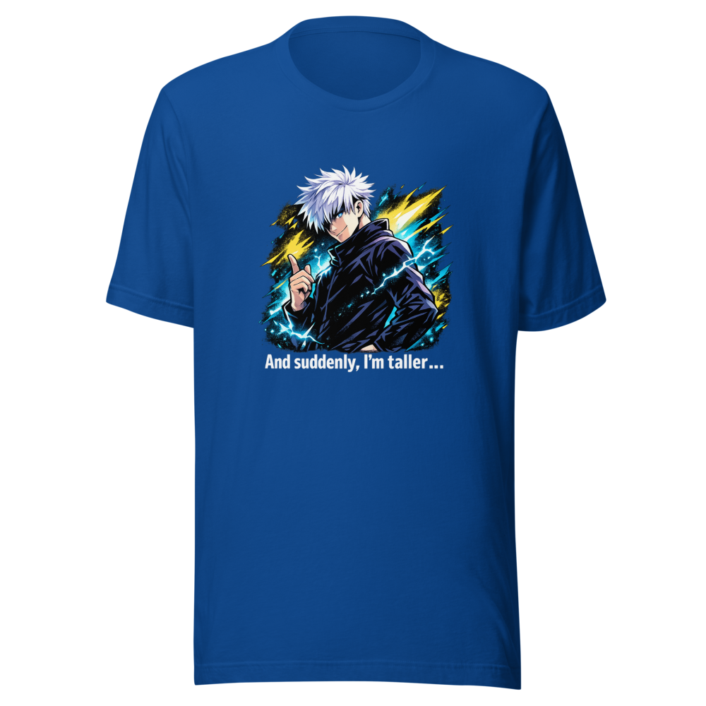 Gojo Satoru I'm Taller Now JJK Anime Tee - Image 8