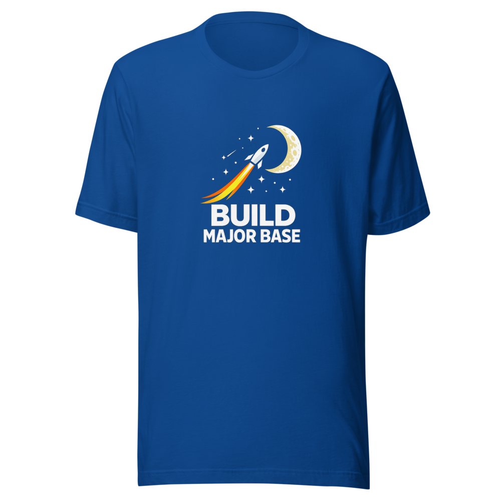 Moon Base Builder Tee: Build Major Moon Base - Image 8