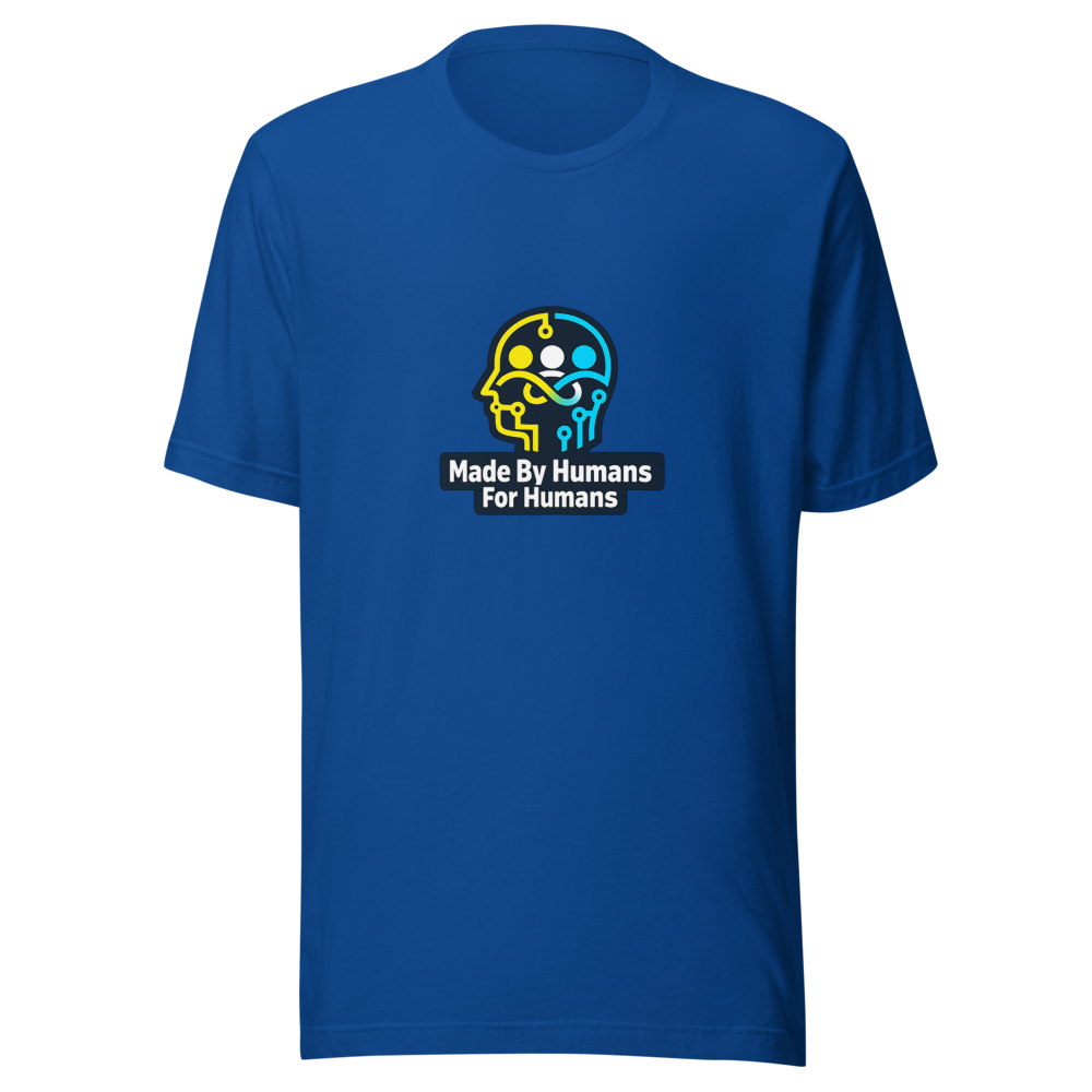 Made By Humans For Humans Cool Statement Tee - Image 8