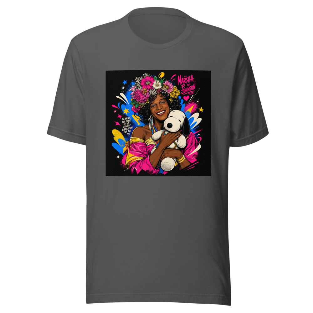 Marsha P. Johnson & Snoopy Pride Doll Tee - Image 11