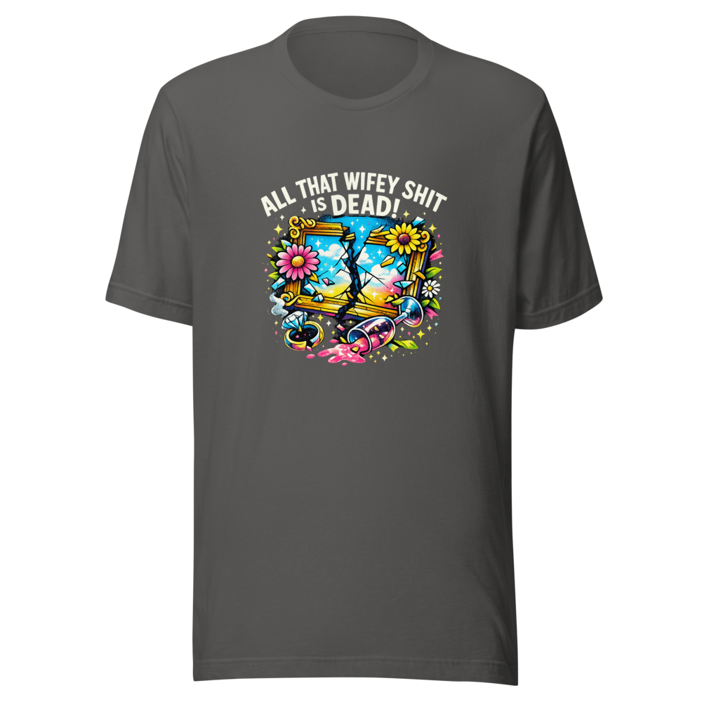 Wifey Vibes Are Over Tee - Image 11