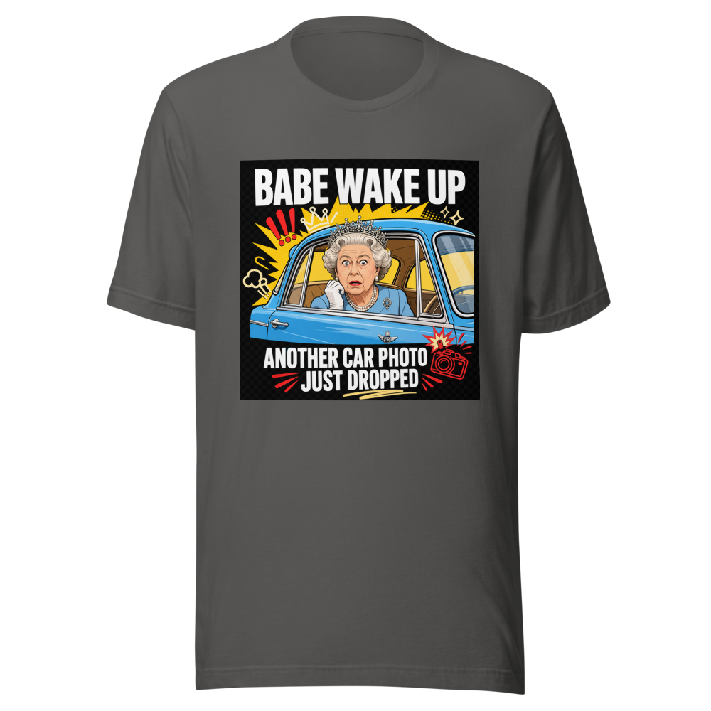 Iconic Figurehead Car Ride Meme T-Shirt - Image 11