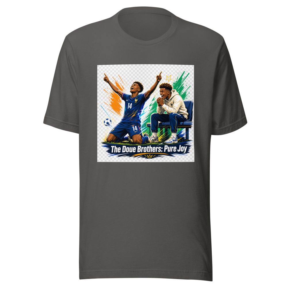 Doue Brothers Ivory Coast Goal Celebration T-Shirt - Image 11